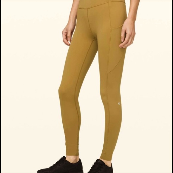 lululemon athletica Pants - Lululemon Fast &Free 28” leggings. NWOT Grape Leaf Size 12